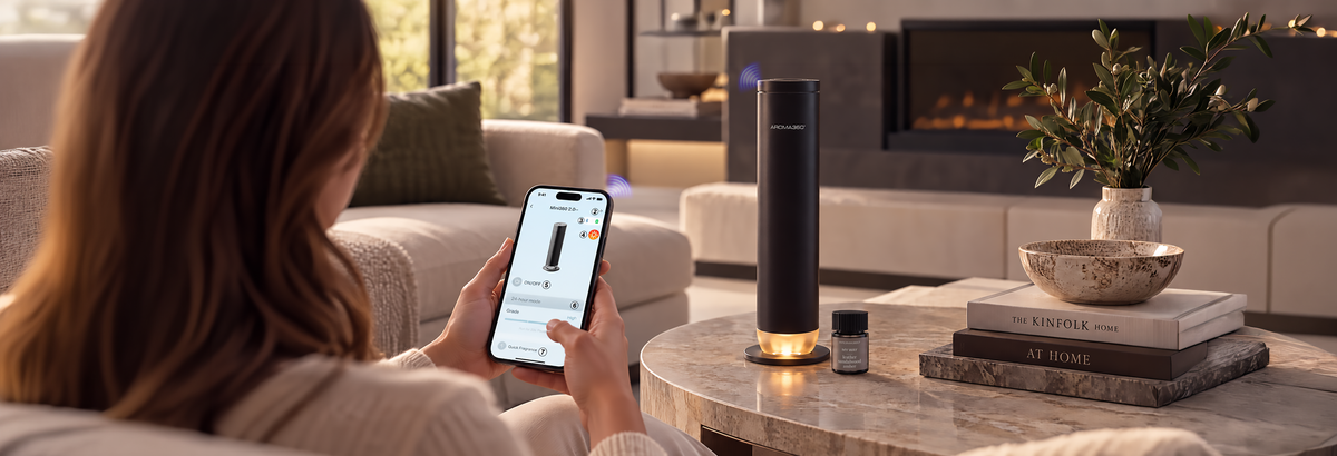 Scent, Unplugged: The App-Enabled Mini 2.0 Scent Diffuser