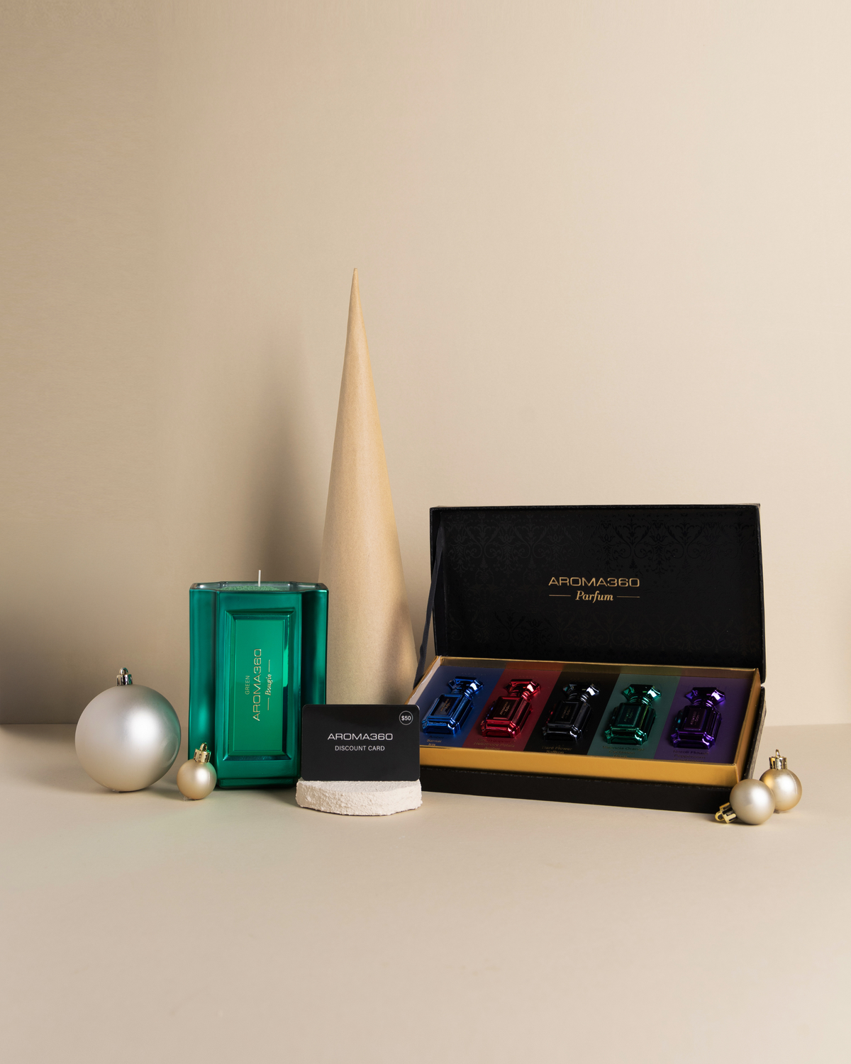 Parfum Discovery Set + Bougie Sand Wax Set + $50 Gift Card