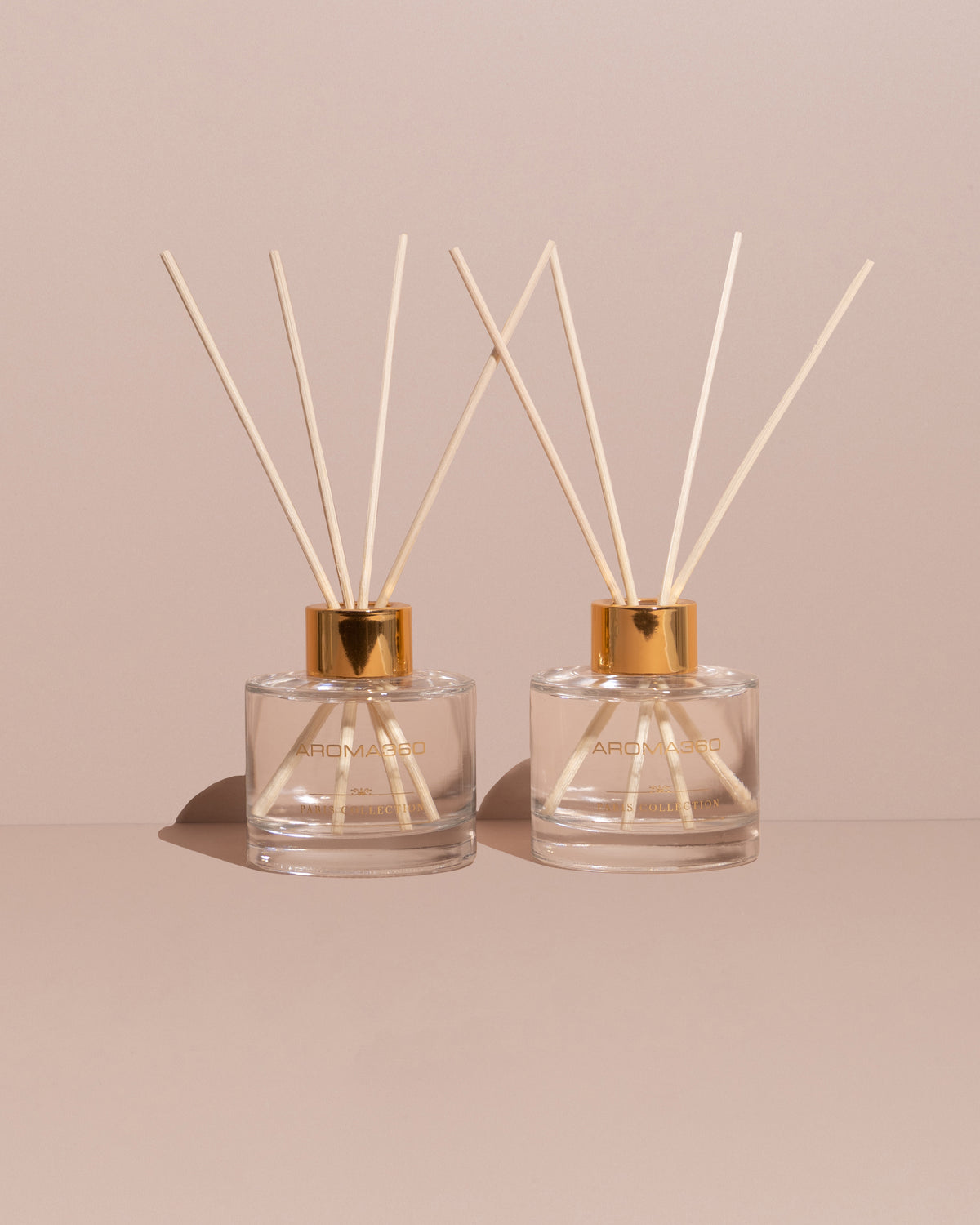 Paris Collection Reed Diffuser Duo - Elegant Home Fragrance - Gift-Ready Luxury Set